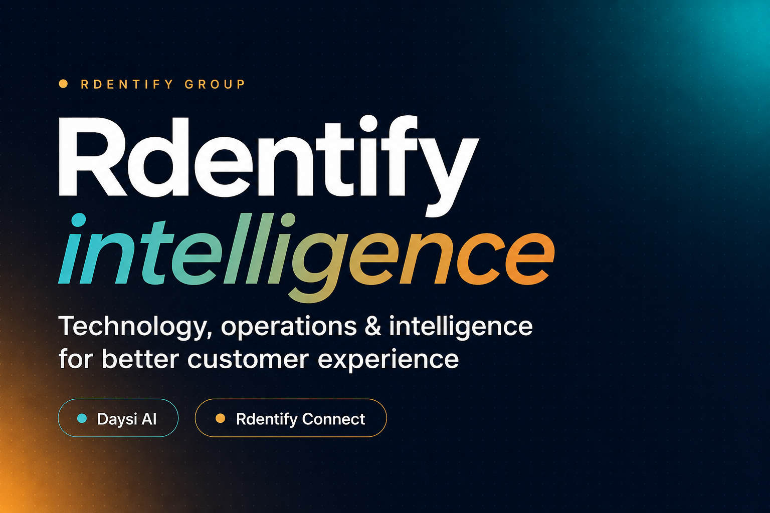 Rdentify Rdentify: Customer experience, operations and AI for measurable ...
